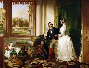 Sir Edwin Landseer Windsor Castle in Modern Times (mk25) oil